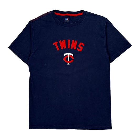 Minnesota Twins Mlb T-Shirt - Medium Navy Cotton