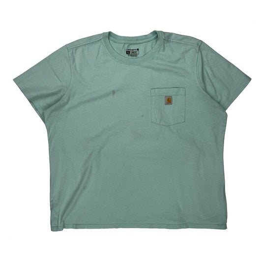 Carhartt T-Shirt - XL Green Cotton