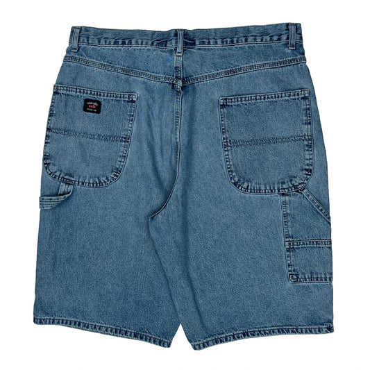 Wrangler Denim Shorts - 36W 10L Blue Denim