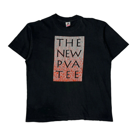 Fruit Of The Loom Graphic T-Shirt - XL Black Cotton