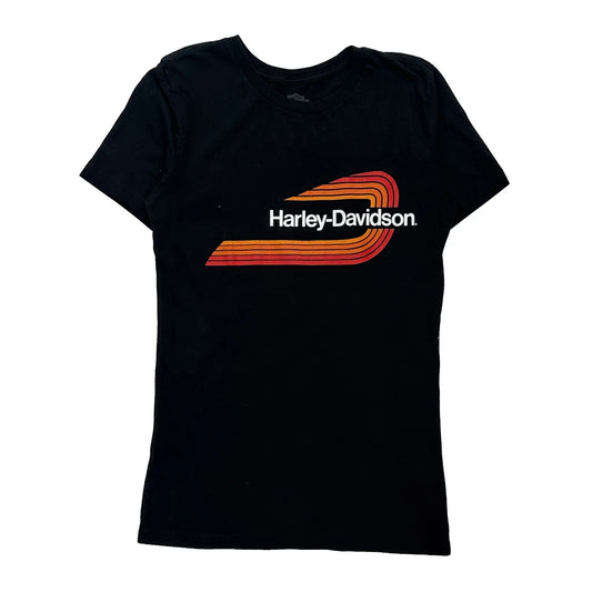 Museum Milwaukee Wi Harley Davidson Graphic T-Shirt - Small Black Cotton