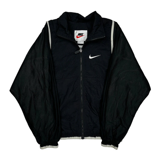 Nike Windbreaker - Medium Black Polyester