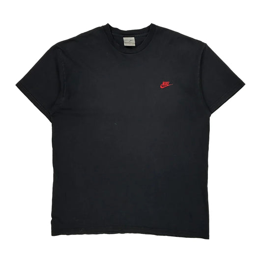 Vintage Nike T-Shirt - XL Black Cotton