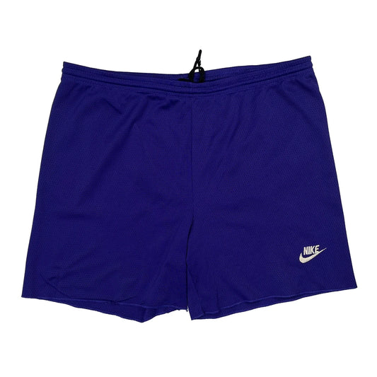 Made In USA Nike Sport Shorts - XL Blue Polyester