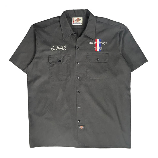 San Diego Chapter Dickies Short Sleeve Shirt - XL Grey Cotton