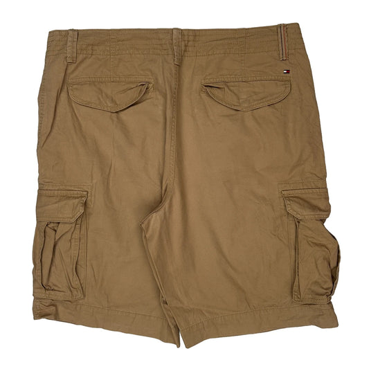 Tommy Hilfiger Cargo Shorts - 38W 11L Khaki Cotton
