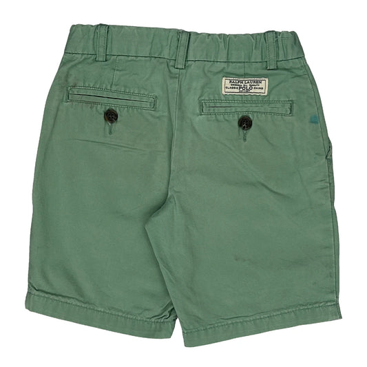 Age 3 Polo By Ralph Lauren Chino Shorts - Small Green Cotton
