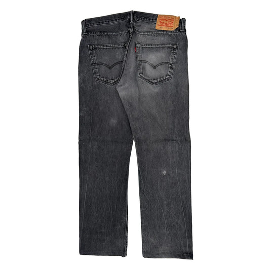 501 Levis Jeans - 36W 34L Grey Denim