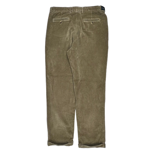 Nautica Trousers - 34W 32L Brown Cotton