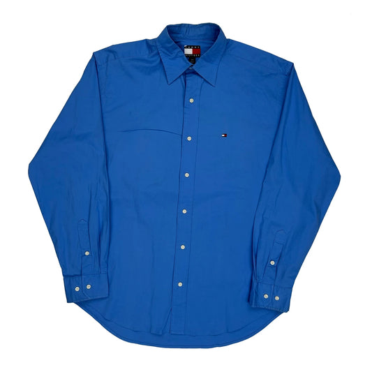 Tommy Hilfiger Shirt - Small Blue Cotton