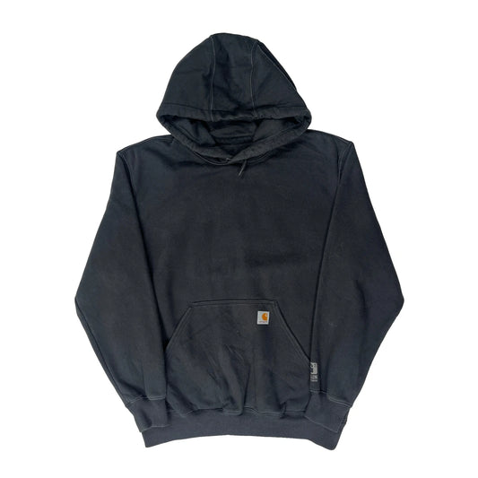 Carhartt Hoodie - Large Black Cotton Blend