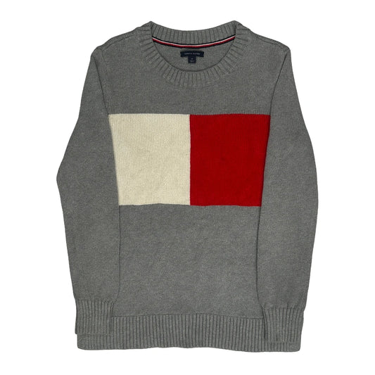 Tommy Hilfiger Jumper - Medium Grey Knitted
