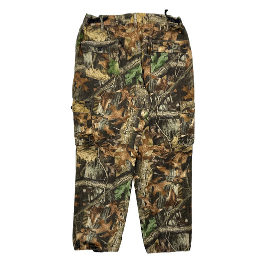 Vintage Mossy Oak Camo Cargo Trousers - 34W 31L Camo Cotton