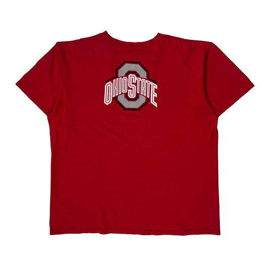 Vintage Ohio State Buckeyes Nike College T-Shirt - XL Red Cotton