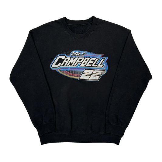 Cole Campbell 22 Unbranded Graphic Sweatshirt - Medium Black Cotton