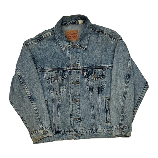 Levis Denim Jacket - Small Light Wash Denim