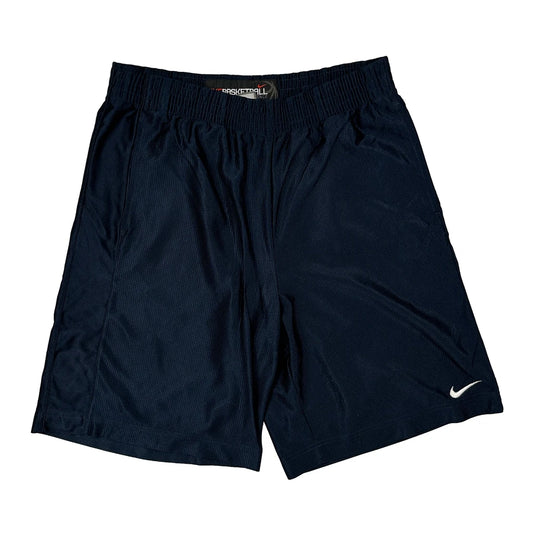 Basketball Nike Sport Shorts - Large Navy Polyester