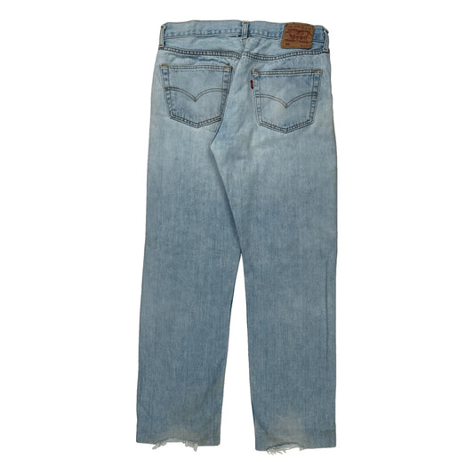501 Levis Jeans - 32W 29L Light Wash Denim