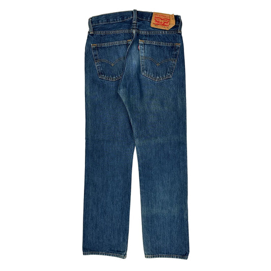 501 Levis Jeans - 29W 29L Blue Cotton