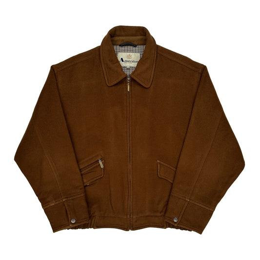 Aquascutum Jacket - XL Brown Wool