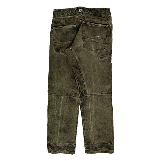 Kuhl Double Knee Trousers - 32W 32L Green Cotton