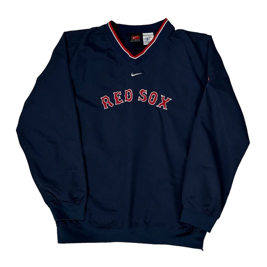 Boston Red Sox Nike Mlb Windbreaker - Large Navy Nylon