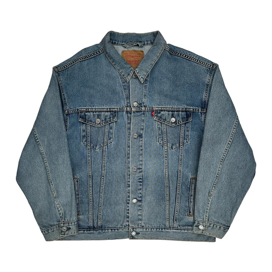 Levis Denim Jacket - 2XL Blue Cotton