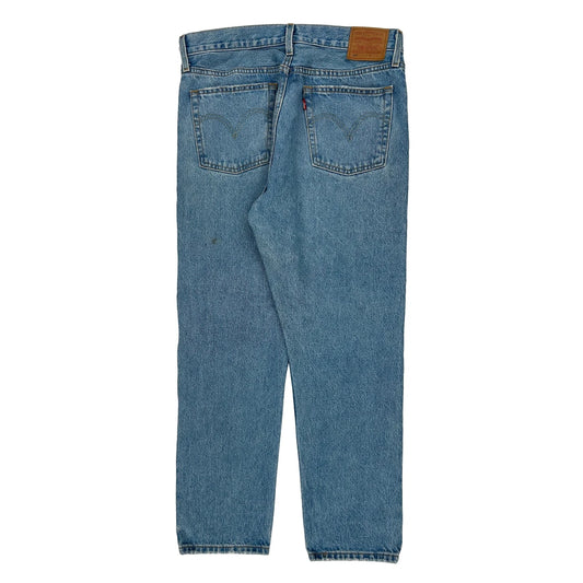 501 Levis Jeans - 32W 28L Blue Cotton
