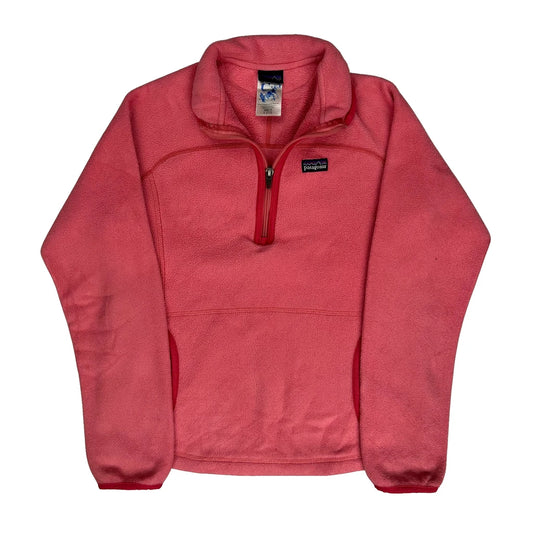 Age 12 Patagonia Fleece - Large Pink Polyester
