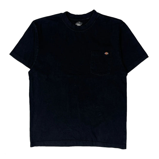 Dickies T-Shirt - Large Black Cotton
