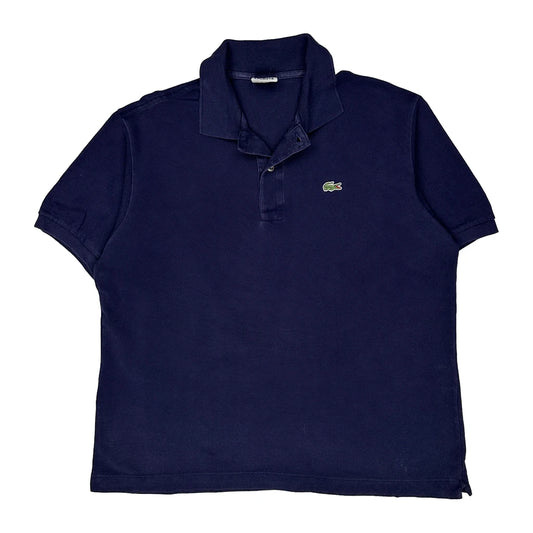 Lacoste Polo Shirt - Large Navy Cotton