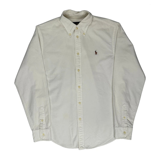 Ralph Lauren Shirt - Small Cream Cotton