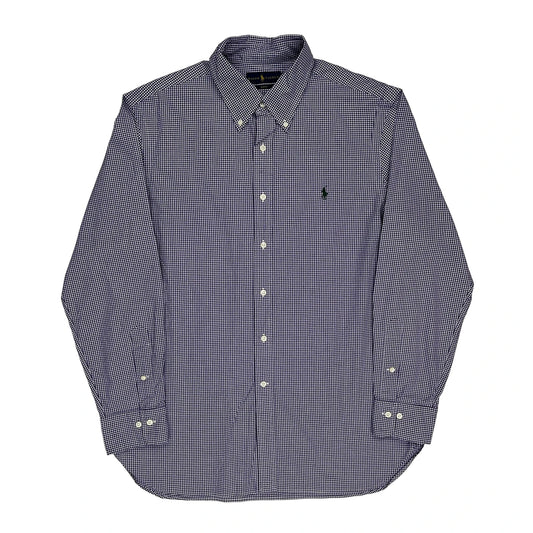 Ralph Lauren Slim Fit Shirt - XL Blue Cotton