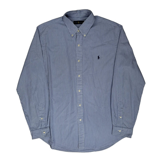 Ralph Lauren Striped Shirt - XL White Cotton