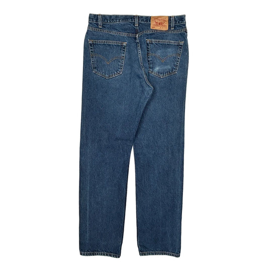 505 Levis Jeans - 36W 34L Blue Cotton