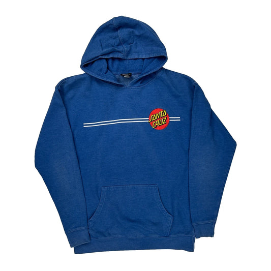 Santa Cruz Hoodie - Small Blue Cotton