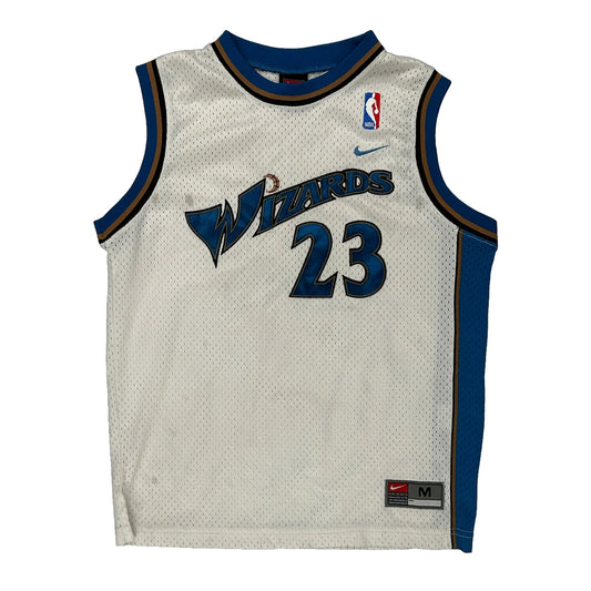 Washington Wizards Nike Michael Jordan Nba Jersey - Medium White Polyester