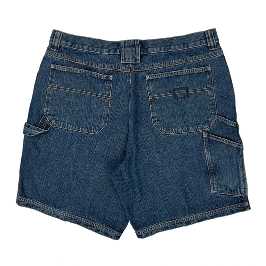 Columbia Carpenter Shorts - 38W 9L Blue Cotton