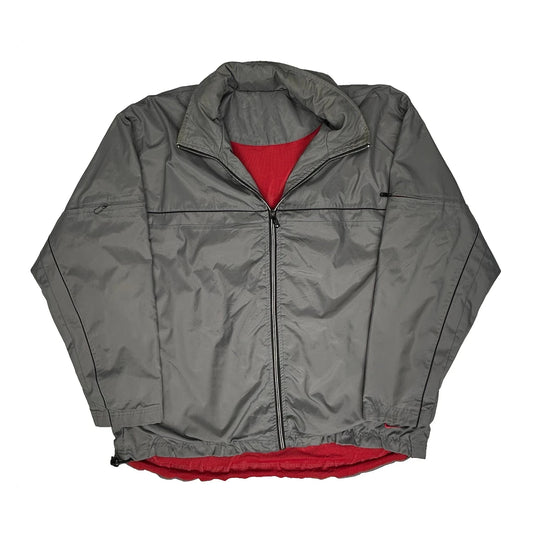 Nike Windbreaker - XL Grey Nylon