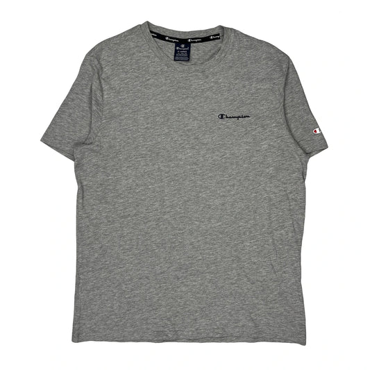 Champion T-Shirt - XL Grey Cotton
