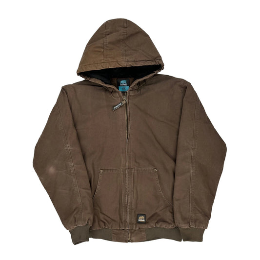 Workwear Berne Jacket - XL Brown Cotton