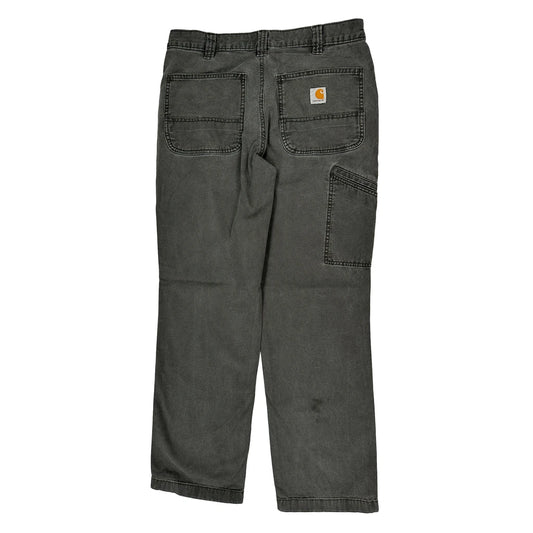 Carhartt Carpenter Trousers - 32W 32L Grey Cotton Blend