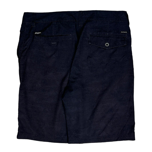 Quiksilver Chino Shorts - 34W 10L Navy Cotton