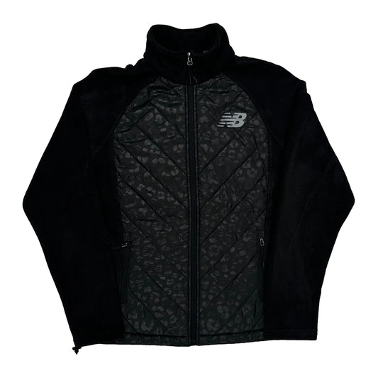 New Balance Fleece Jacket - Medium Black Polyester
