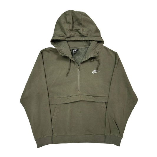 Nike Hoodie - XL Green Cotton