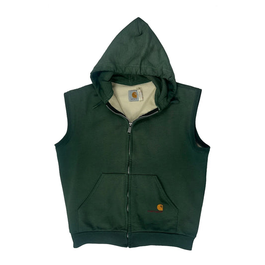 Carhartt Gilet - Large Green Cotton Blend