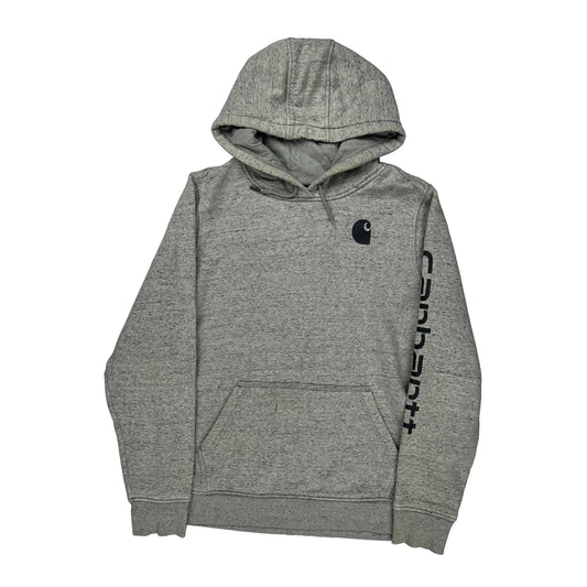 Age 16-18 Carhartt Hoodie - XL Grey Cotton Blend