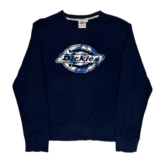Dickies Graphic Sweatshirt - XL Navy Cotton
