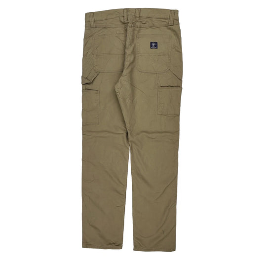 Dockers Cargo Trousers - 36W 34L Khaki Cotton Blend