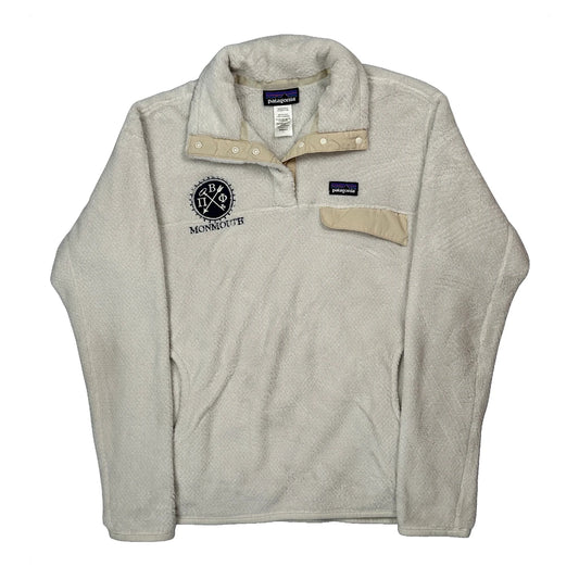 Patagonia Fleece - Large Cream Polyester